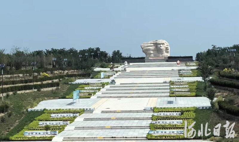 A scenic view of Zhangjiakou Nihewan Site Group