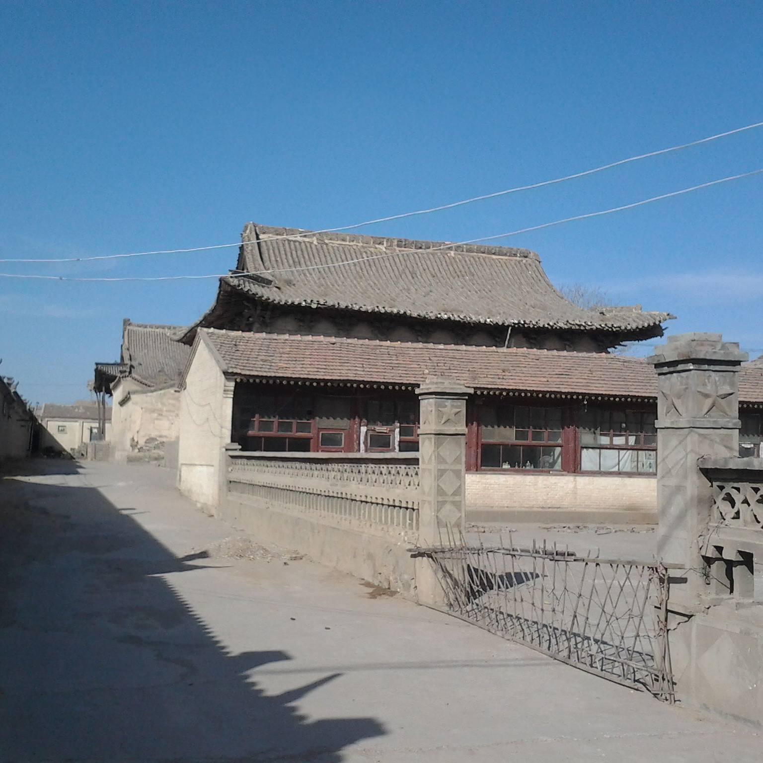 A scenic view of Zhangjiakou Nuanquan Huayan Temple