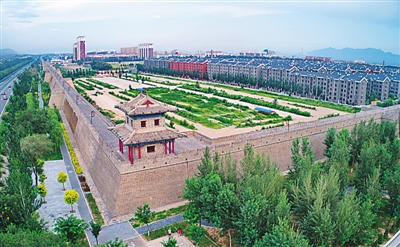 A scenic view of Zhangjiakou Shien Temple