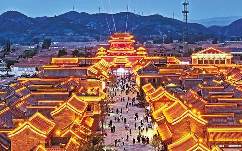 A scenic view of Zhangjiakou Wanquan Youwei City