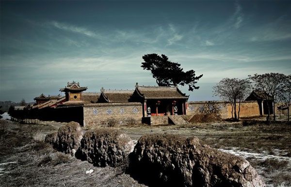 A scenic view of Zhangjiakou Yang Yun Family Tombs