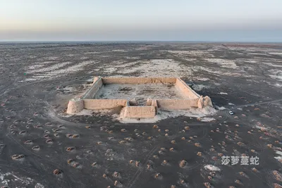 A scenic view of Zhangye Caogoujing Chengzhi