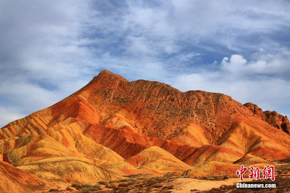 A scenic view of Zhangye Xihuishan Yizhi