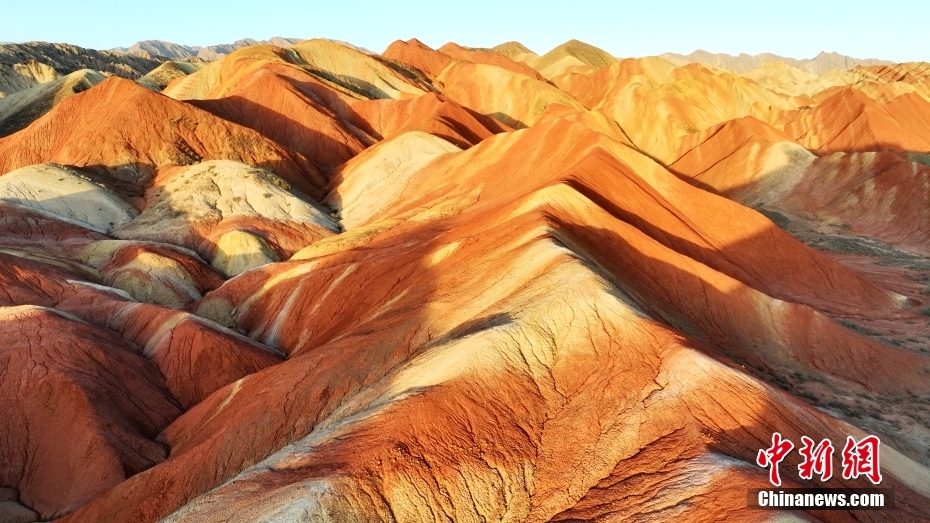 A scenic view of Zhangye Xihuishan Yizhi