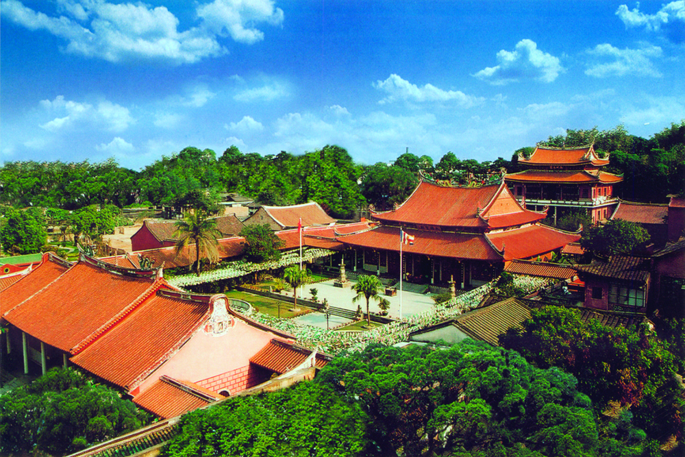 A scenic view of Zhangzhou Nanshangong