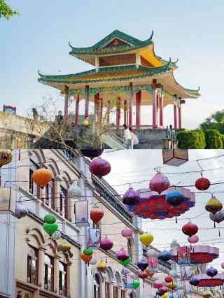 A scenic view of Zhanjiang Leizu Ci