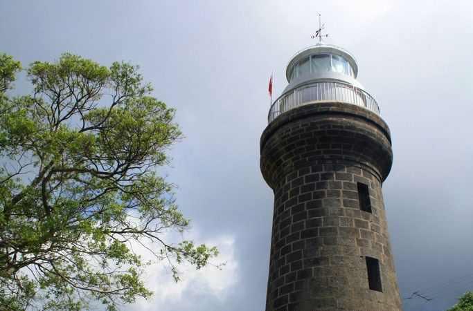 A scenic view of Zhanjiang Naozhou Dengta
