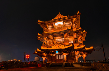 A scenic view of Zhaoqing Guchengqiang
