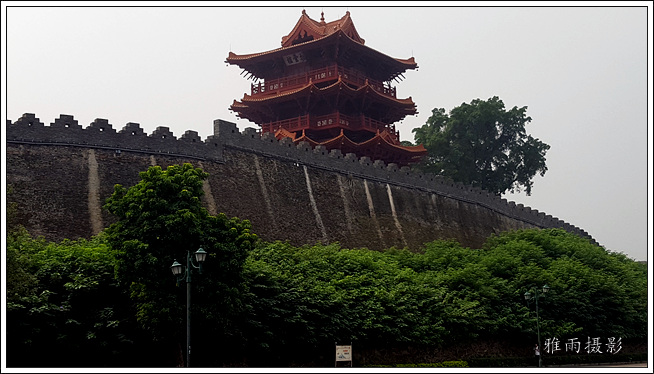 A scenic view of Zhaoqing Guchengqiang