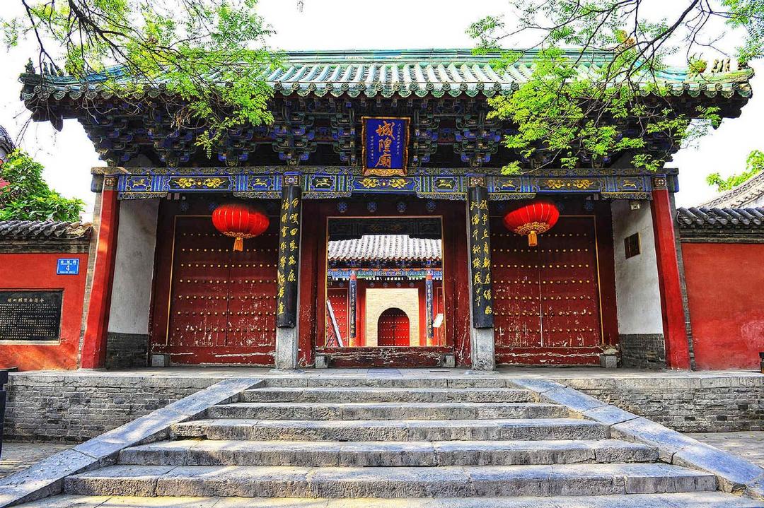A scenic view of Zhengzhou Dengfengchengshuangmiao