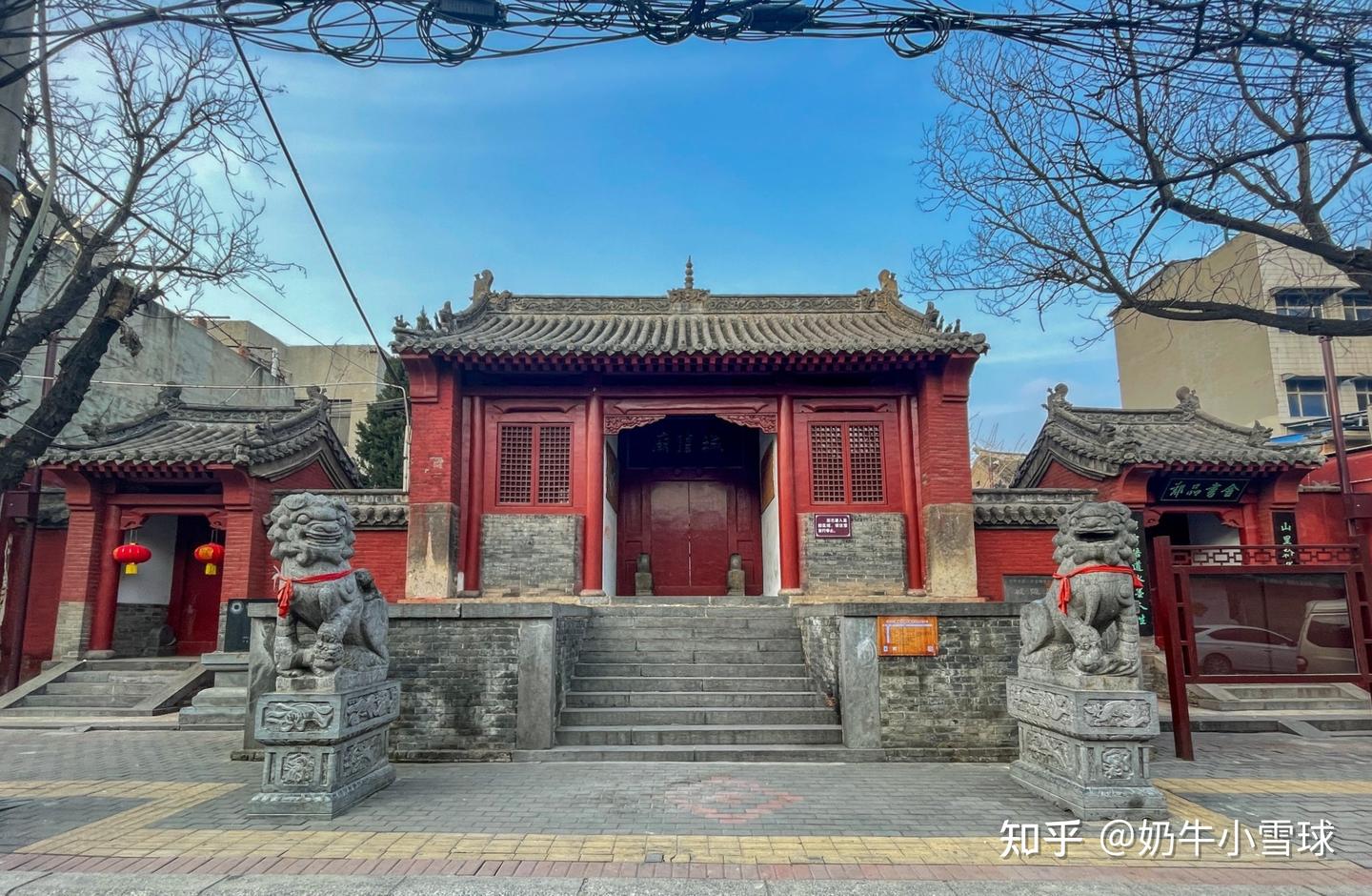 A scenic view of Zhengzhou Dengfengchengshuangmiao