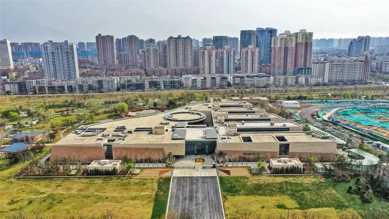 A scenic view of Zhengzhou Jibochengyizhi