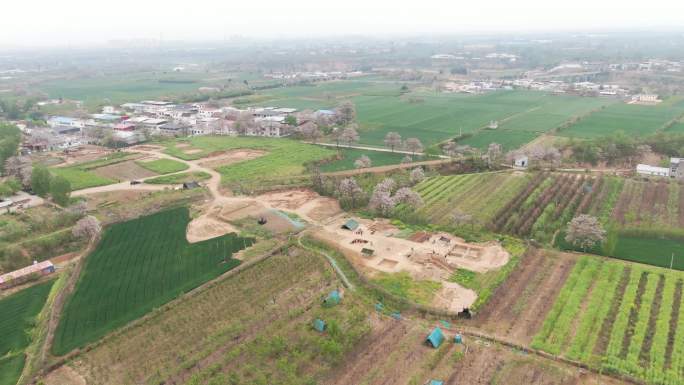A scenic view of Zhengzhou Peiligangyizhi