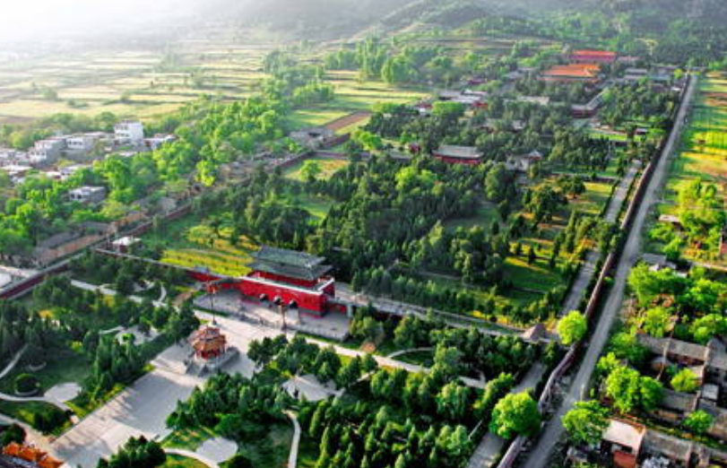 A scenic view of Zhengzhou Qimuque