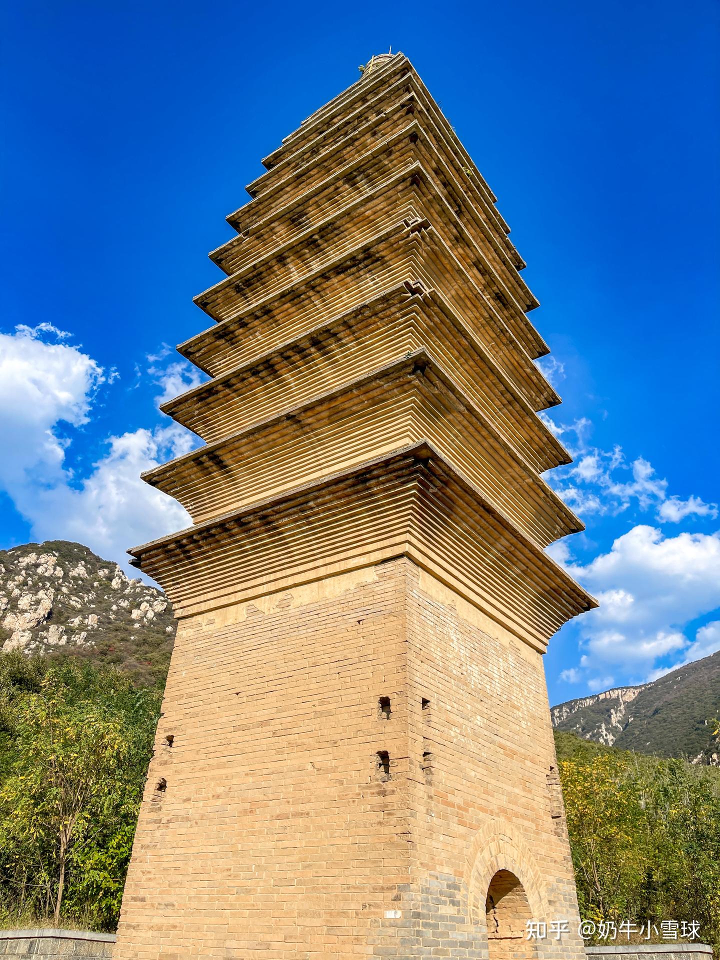 A scenic view of Zhengzhou Sanzuanta