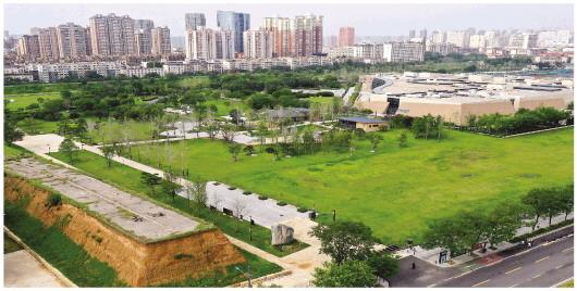 A scenic view of Zhengzhou Shangdaiyizhi