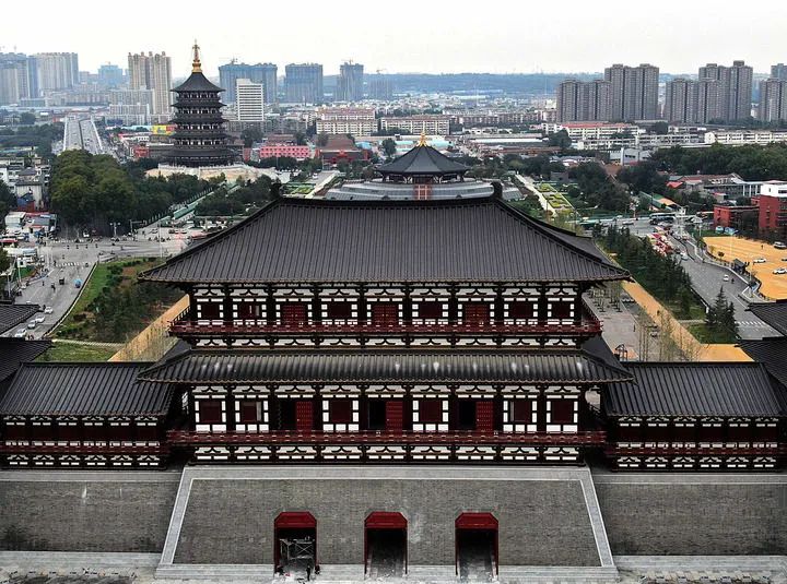A scenic view of Zhengzhou Xizhaiyizhi