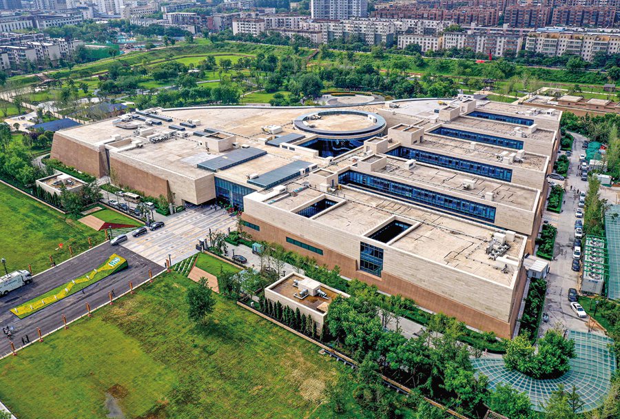 A scenic view of Zhengzhou Xizhaiyizhi
