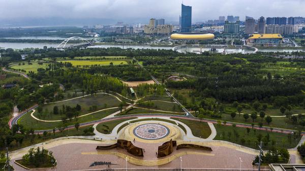 A scenic view of Zhengzhou Yaogouyizhi