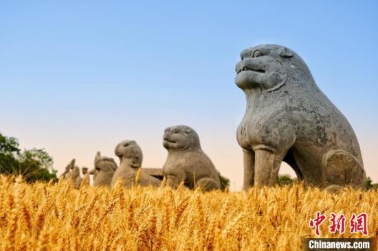 A scenic view of Zhengzhou Yongling Yonganling