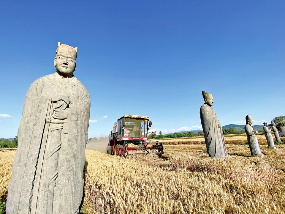 A scenic view of Zhengzhou Yongling Yongchangling