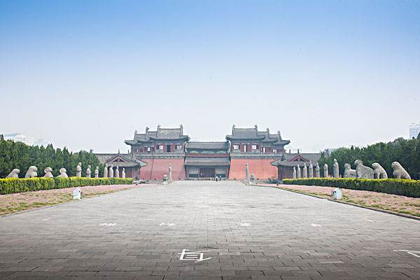 A scenic view of Zhengzhou Yongling Yongdingling