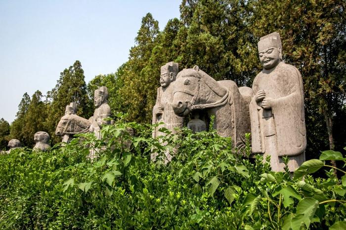 A scenic view of Zhengzhou Yongling Yongdingling
