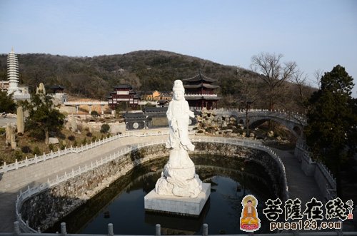 A scenic view of Zhenjiang Longchangsi