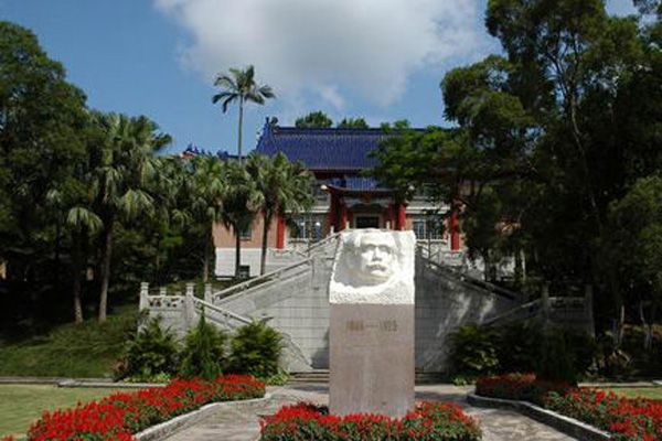 A scenic view of Zhongshan Jinian Zhongxue Jiuzhi