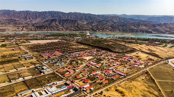 A scenic view of Zhongwei Caiyuan Yizhi