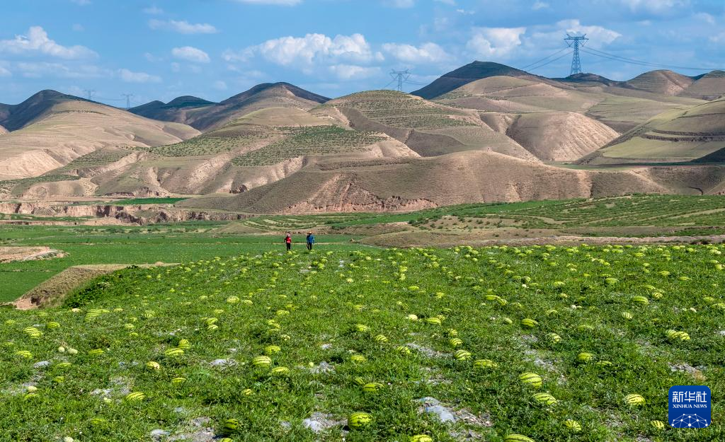 A scenic view of Zhongwei Caiyuan Yizhi