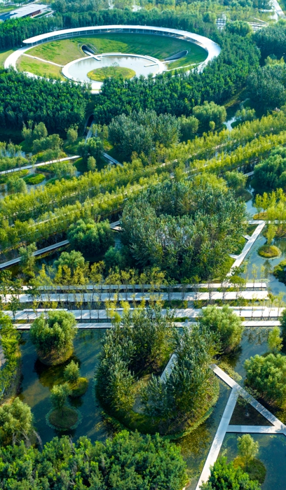 A scenic view of Zhoukou Huaiyangshuangzhongyizhi