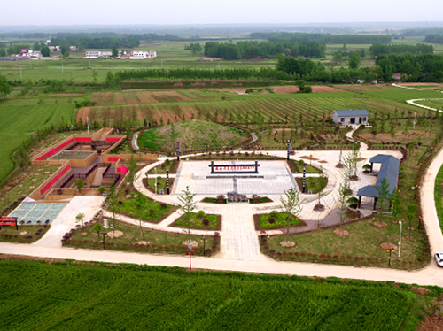 A scenic view of Zhoukou Yangchengguchengyizhi