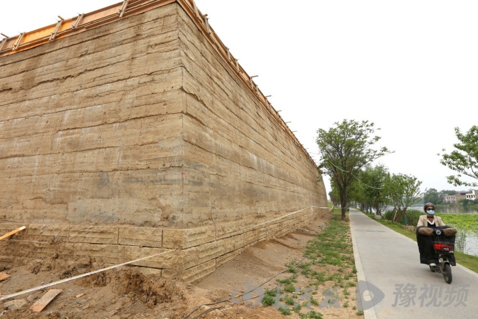 A scenic view of Zhoukou Yangchengguchengyizhi