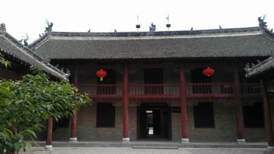 A scenic view of Zhoukou Yuanzhaiguminju