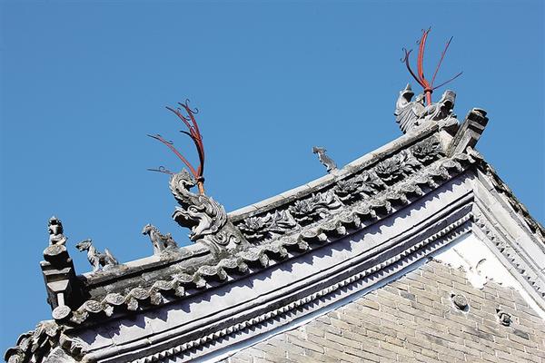 A scenic view of Zhoukou Yuanzhaiguminju