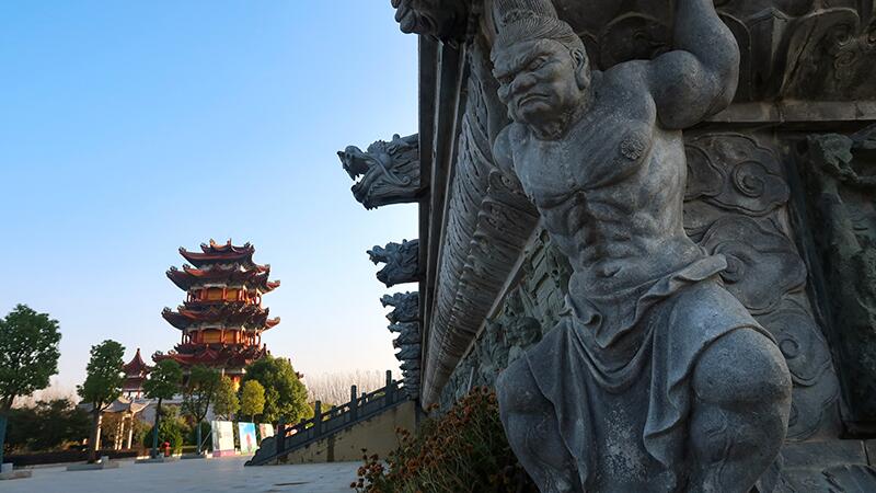 A scenic view of Zhumadian Runlouyizhi