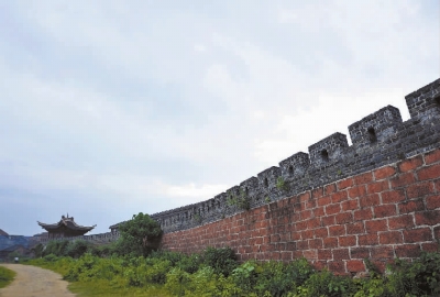 A scenic view of Zhuzhou Chaling Guchengqiang