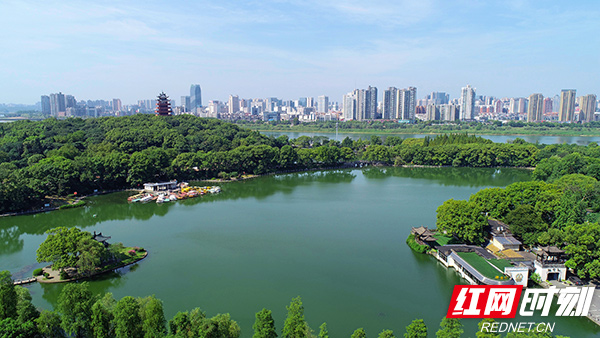 A scenic view of Zhuzhou Moshan Yizhi