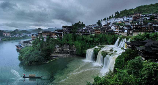 A scenic view of Zhuzhou Moshan Yizhi