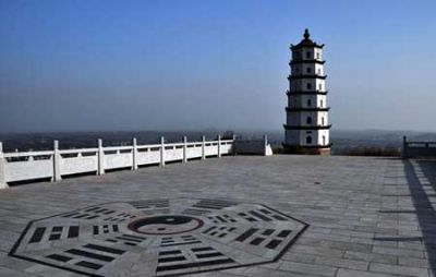 A scenic view of Zhuzhou Wangling Muqun
