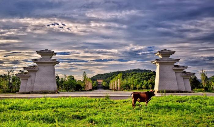 A scenic view of Zhuzhou Yandiling