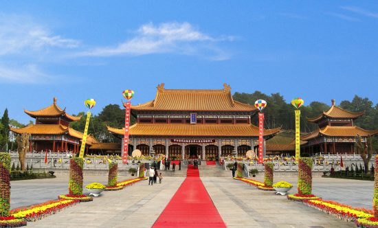 A scenic view of Zhuzhou Yandiling