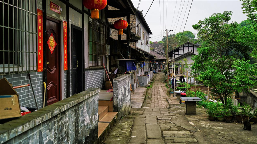 A scenic view of Zigong Chamagudao